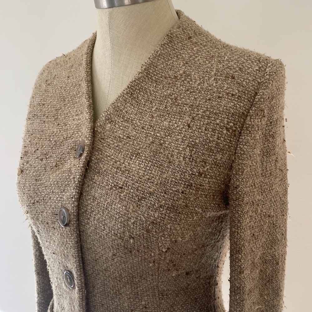 Ralph Lauren Black Label Vintage Silk Blazer size 6 - Picture 3 of 15